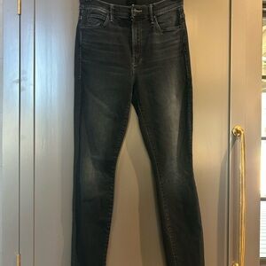 MOTHER Charcoal Denim Jeans